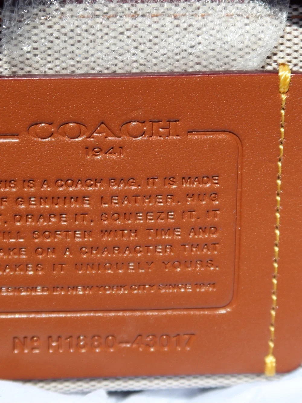 RARE- Coach 1941 Tea Rose Graphite  Brand new just the way it was bought.